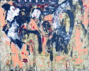 In a chaotic system 120 x 150 cm 2024 | Reinhard Stammer | reinhard-stammer.com